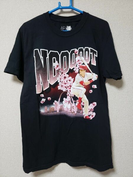 ラーズ・ヌートバー Tシャツ 桜模様 ブラック Sサイズ カージナルス WBC 侍ジャパン たっちゃん 大谷翔平バディ