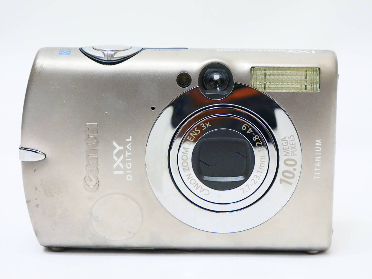 7680円 【C2663】CANON IXY DIGITAL 1000 デジタルカメラ デジタル