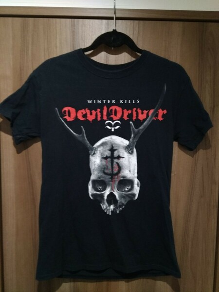 DevilDriver　　デヴィルドライヴァー　Sサイズ Tシャツ 黒 バンドTシャツ