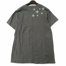 M THANK YOU FRIENDS エム サンキューフレンズ ドッキング リメイク★ 切替 半袖 カットソー Tシャツ Sz.M　メンズ 日本製　A3T04726_4#A_画像4