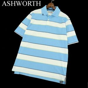 Ashworth Ashworth Spring / Summer Border ★ Рубашка с коротким рукавом каноко SZ.S мужской гольф A3T05117_5 #A