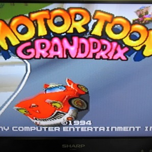 KMG2648★PS モータートゥーン・グランプリ MOTOR TOON GRAND PRIX ケース付き 説明書無し 起動確認済み 研磨・クリーニング済みの画像6