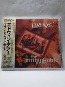EDWINE DARE／THE UNTHINKABLE DEED…／エドウィン・デアー／ジ・アンシンカブル・ディード／国内盤CD／帯付／1994年発表/1stアルバム/廃盤