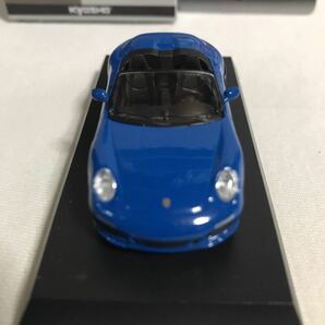 京商 1/64 ポルシェ 911 スピードスター ブルー ポルシェ ミニカーコレクション5 132の画像4