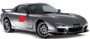 【MAZDA純正パーツ】RX-7 FD3S フロントウィンドウ モールディング 前左右一式 1995/1998/2000年式 未使用　希少在庫