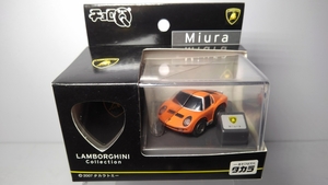 ●2007年タカラトミー★チョロQ★外国車シリーズ★ランボルギーニ コレクション★ミウラ/Miura★橙★未開封新品★ワンオーナー★全て綺麗