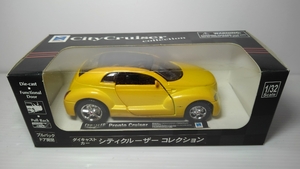 ●ニューレイ/NewRay★CityCruiser collection★クライスラー プロントクルーザー/CHRYSLER Pronto Cruiser★黄★1/32★52243B★未開封新品