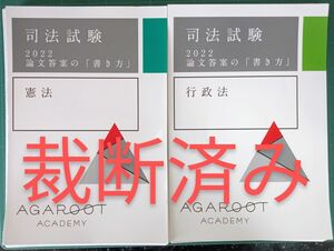 司法試験2022論文答案の書き方2022 テキスト7科目