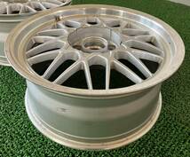 ★BBS RG RG116 GERMANY 鍛造 18インチ 18×8J +33 PCD114.3 5H ハブ径:約73mm 2本Set 中古アルミ ★キズ、腐食劣化有 ★送料無料_画像4