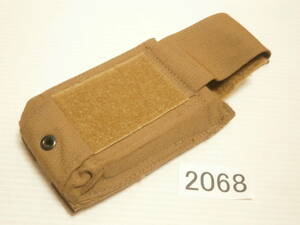 ☆2068 米軍放出品 中古良品 スピード リロード シングル マガジン ポーチ　M16/M4 SPEED RELOAD POUCH コヨーテ ブラウン色