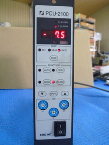 中古現状渡品 STEC 圧力/流量コントローラ PCU-2100 Ver1.1 MFG.NO.2809803006