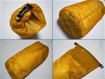 ポールワーズ　POLEWARDS　DRY SACK　アウトドア&トラベル用高機能ドライサック・手提げ袋　濃黄系　CORDURA FABRIC　撥水/耐水/耐摩耗機能_画像5