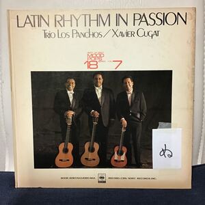 LATIN RHYTHM IN PASSION TRIO LOS PANCHOS XAVIER CUQAT LA HISTORIA DE UN AMOR QUIEN SERA LA MALAGUENA ある恋の物語 キエンセラ ぬ①