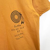 CAL O LINE SUPER CHIEF INN Tシャツ sizeM/キャルオーライン 　0504_画像3