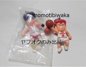 中古 スラムダンク SLAM DUNK ガシャポン スラムスイング 桜木花道 流川楓 Hanamichi Sakuragi　Kaede Rukawa