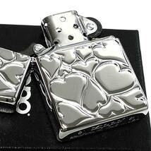 ZIPPO ハート ジッポ ライター FILL LOVE レディース シルバー 可愛い おしゃれ 女性 かわいい プレゼント ギフト_画像4