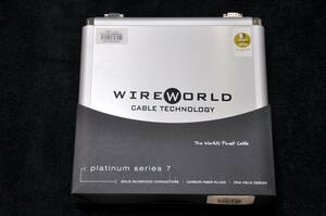 [ new goods ][ unopened goods ]WIRE WORLD wire world PLATINUM STARLIGHT 7 PSB7 USB cable A-B [1.5m] platinum Star light 7