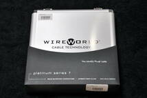 【新品】【未開封品】WIRE WORLD ワイヤーワールド　PLATINUM STARLIGHT 7　PSB7　USB ケーブル　A-B　[2m]　プラチナ スターライト 7_画像1