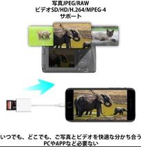 ＳＤカード　iphone データ転送　簡単転送　ＳＤカードリーダー　メモリー_画像6