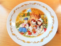 ♪☆【非売品/新品】☆世界名作劇場　フランダースの犬「紅葉」プレート　皿　絵皿 B0046_画像6