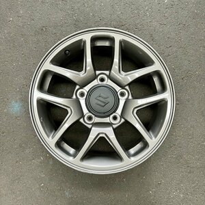 純正ホイール1本　ジムニー　JB64W　16×5 1/2J　+22　139.7　5穴