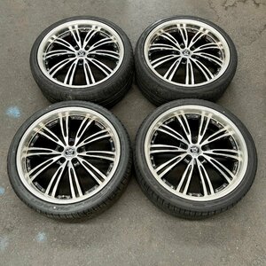 タイヤ付き社外ホイール　LOXARNY EX MATRIX JUNIOR(ロクサーニ EX マトリックス ジュニア)　20×8.5J　+38　+45　114.3　5穴　245/35ZR20