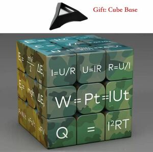  child oriented magic. puzzle,3x3x3x3, mathematics study toy, physics . factor Cube, base attaching puzzle, child oriented education gift G