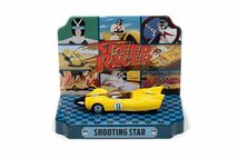 Johnny Lightning 1/64 マッハGOGOGO 流星号 ティン・ジオラマ Speed Racer Shooting Star #9 JLSP121_画像5