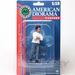 アメリカン ジオラマ 1/18 カーミート 3 フィギア 8 American Diorama Car Meet 3 Figure ミニチュア