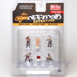 アメリカン ジオラマ 1/64 フィギア オフロード アドベンチャー American Diorama Figure Off Road Adventure Mijo限定