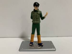 レア NARUTO ナルト 忍形集 ロックリー フィギュア 台座付 バンダイ BANDAI リー