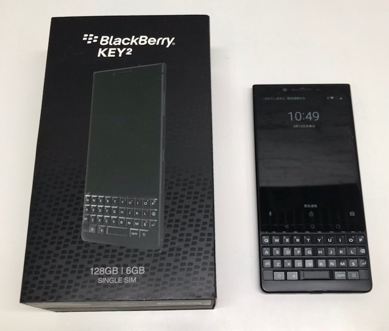 BlackBerry KEY2 BBF100-9 128GB/6GB ジャンク-