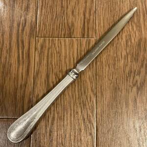  free shipping US Vintage letter opener paper-knife M SALISBURY PEWTER