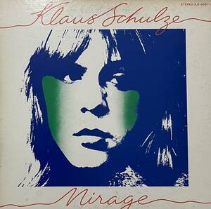 [ 日本盤 / LP / レコード ] Klaus Schulze / Mirage ( Experimental / Ambient ) Island Records ドイツ 電子音楽 アンビエント 