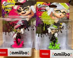 【新品未開封】 amiibo アオリ&ホタル　スプラトゥーンシリーズ アミーボ シオカラーズ Splatoon