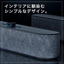 PCスピーカー サラウンド 臨場感 サウンドバー 大音量 Bluetooth5.0 ステレオ 重低音 10W 充電_画像2