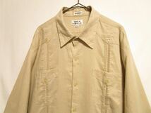 (希少◎)1990's YMLA linen fabric L/S cuban shirt ビンテージリネン キューバシャツ コムデギャルソンオム コモリ_画像2