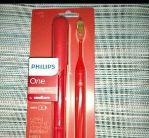 Philips フィリップス　電動歯ブラシ　One サンゴ　ピンク