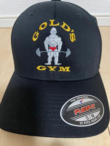 新品 GOLD'S GYM ゴールドジム キャップ 帽子 FLEXFIT 