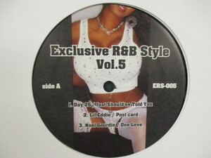 VA ： Exclusive R&B Style Vol.5 12'' // Mariah Carey FT Rick Ross & The Dream - Touch My Body Remix / 5点で送料無料