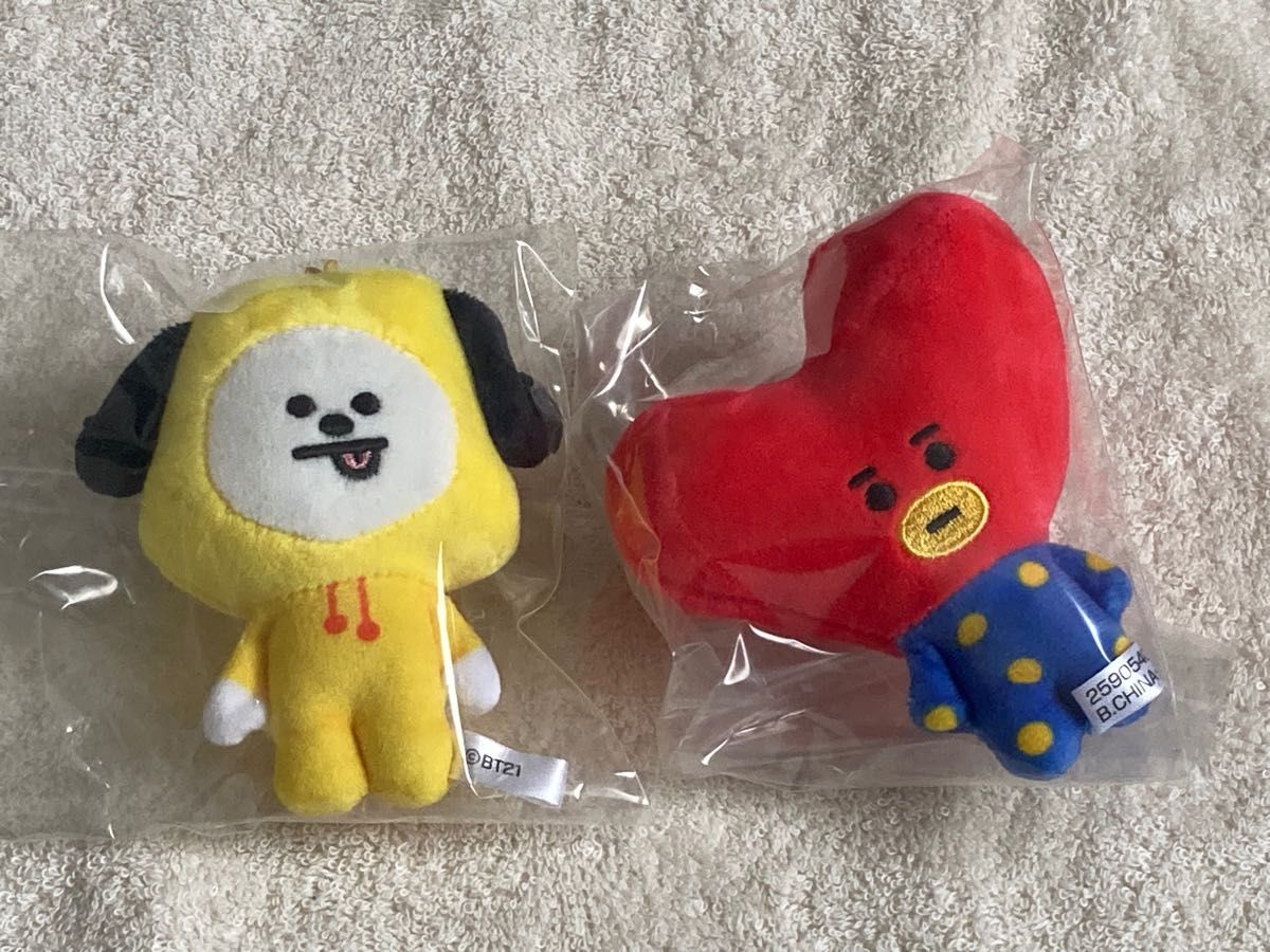 BT21 BTS UNIVERSE_CHIMMY マスコット ぬいぐるみ-