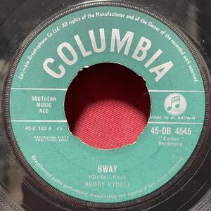 ◆UKorg7”s!◆BOBBY RYDELL◆SWAY◆