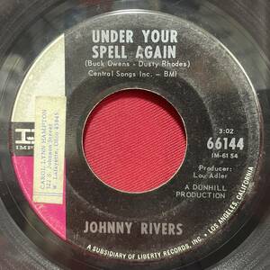 ◆USorg7”s!◆JOHNNY RIVERS◆UNDER YOUR SPELL AGAIN◆