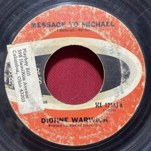 ◆USorg7”s!◆DIONNE WARWICK◆MESSAGE TO MICHAEL◆