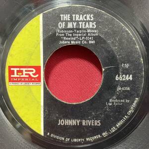 ◆USorg7”s!◆JOHNNY RIVERS◆THE TRACKS OF MY TEARS◆