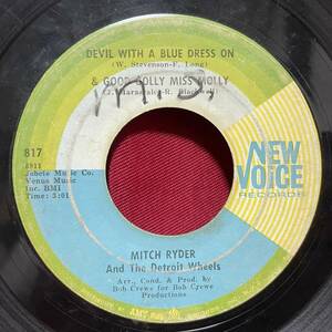 ◆US7”◆MITCH RYDER/DETROIT WHEELS◆DEVIL WITH A BLUE DRESS ON◆