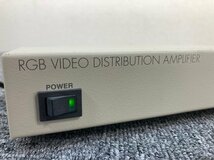 0562-O★IDK アナログRGBビデオ 延長分配器★RGB VIDEO DISTRIBUTION AMPLIFIER★VAC-2001HB★中古現状渡し★_画像3