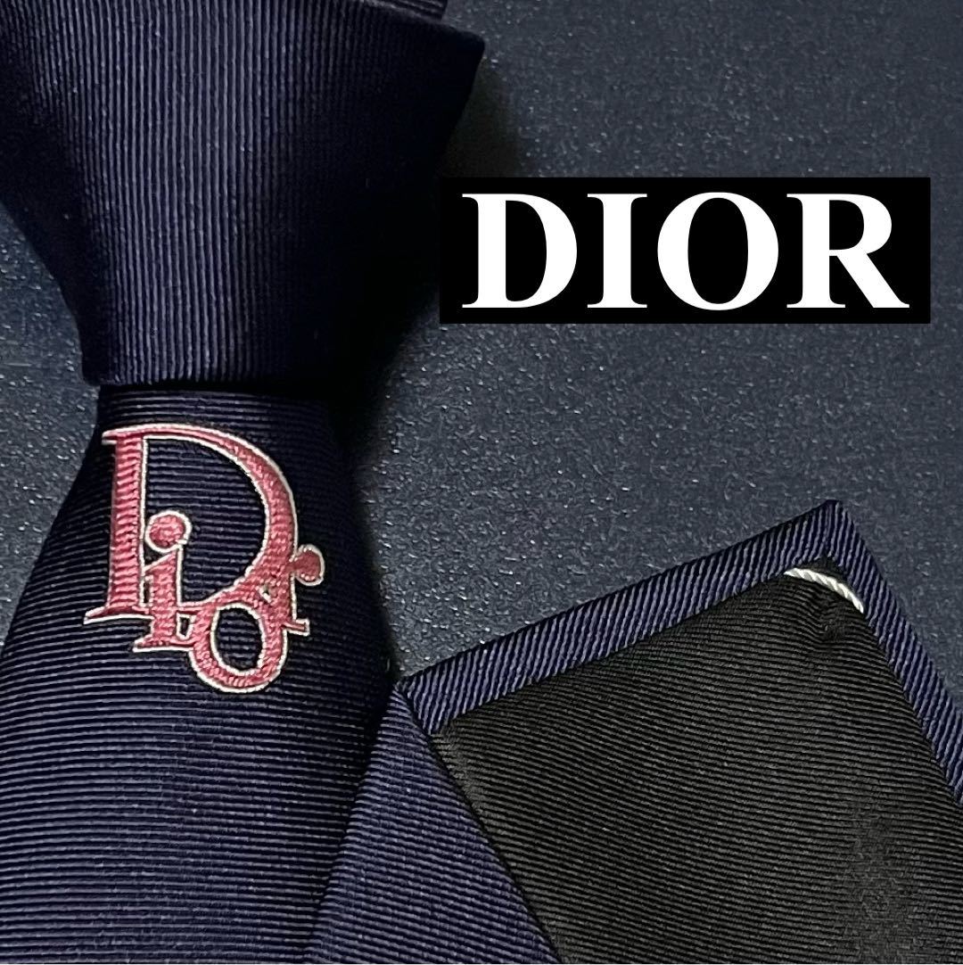 新品未使用】Dior HOMME ネクタイ BEE 蜂 総柄-