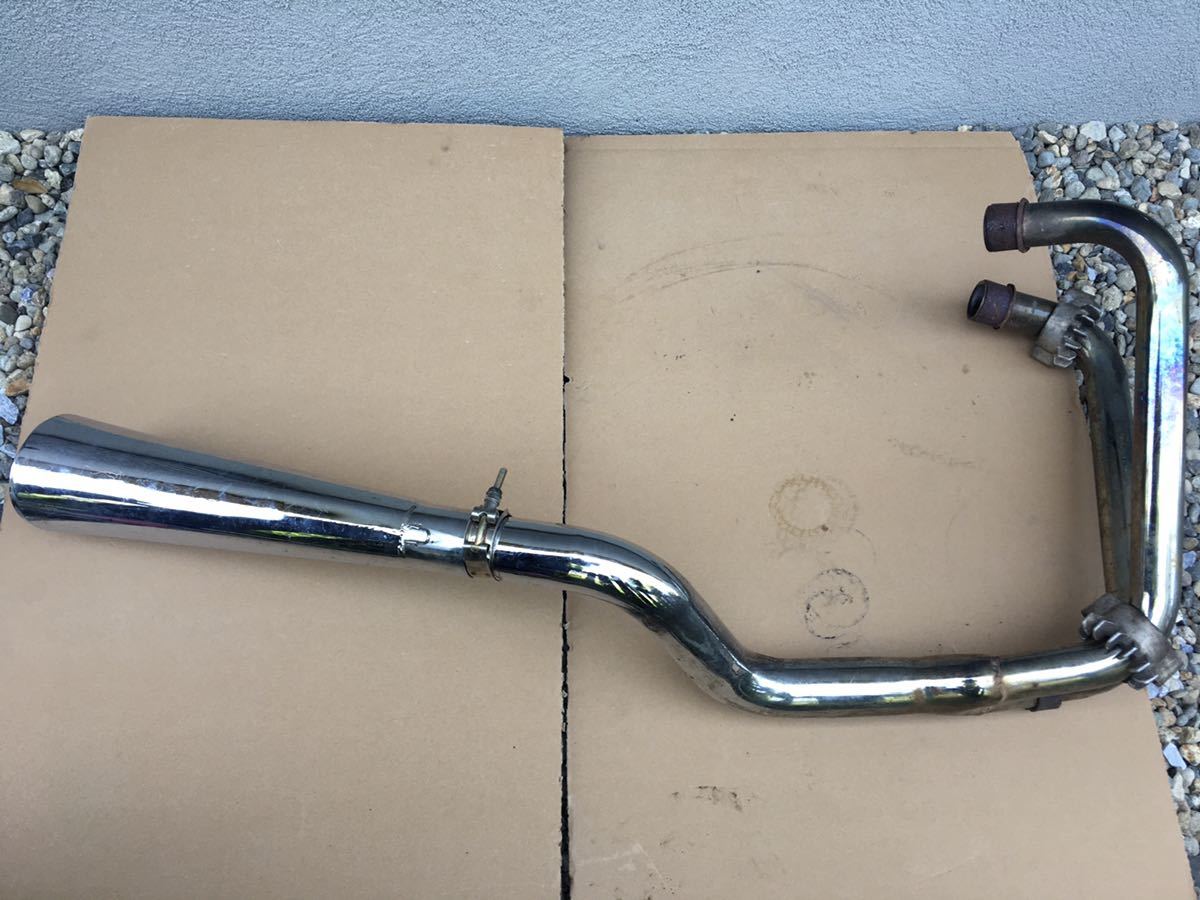 新品入荷 ホーク マフラー バブ 当時物 モタッド菅 MOTAD マフラー