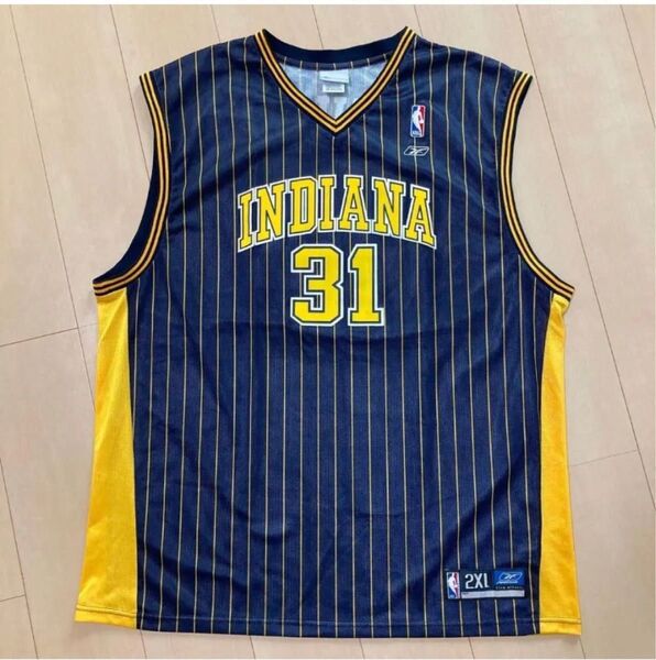 NBA R.Miller レジーミラー インディアナ 31 reebok 2XL リーボック Reebok